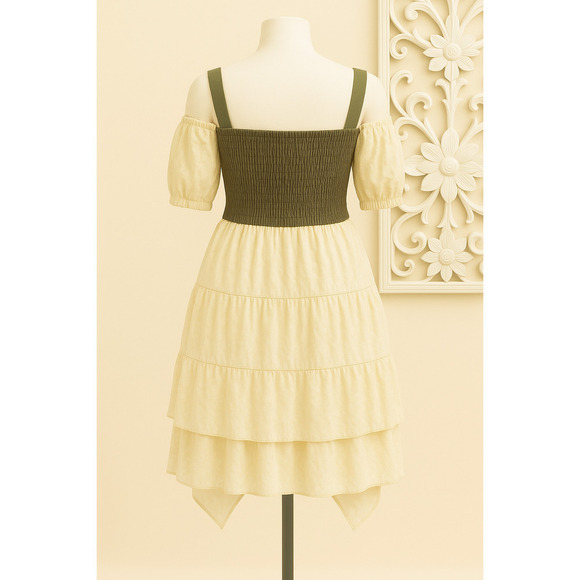 Renaissance Peasant 2XL Dress Cottagecore Fairycore Cosplay Medieval Halloween - Picture 2 of 10